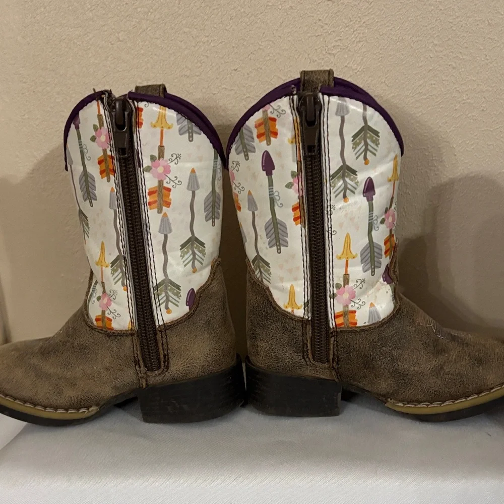 Twister Hannah Girl’s Purple Toddler Cowboy Boots